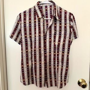 vintage button up shirt